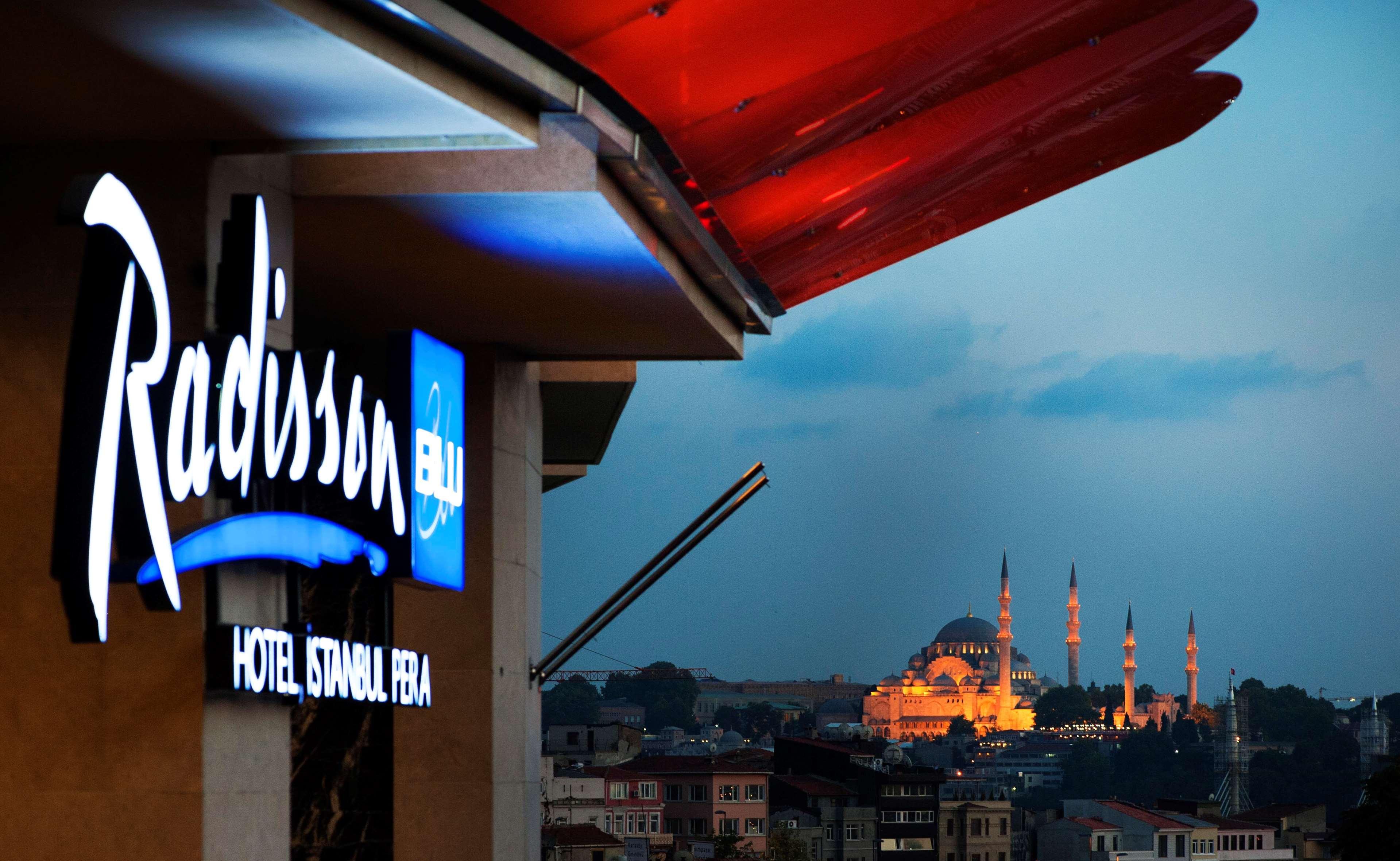 Radisson Blu Hotel Istanbul Pera Exteriér fotografie