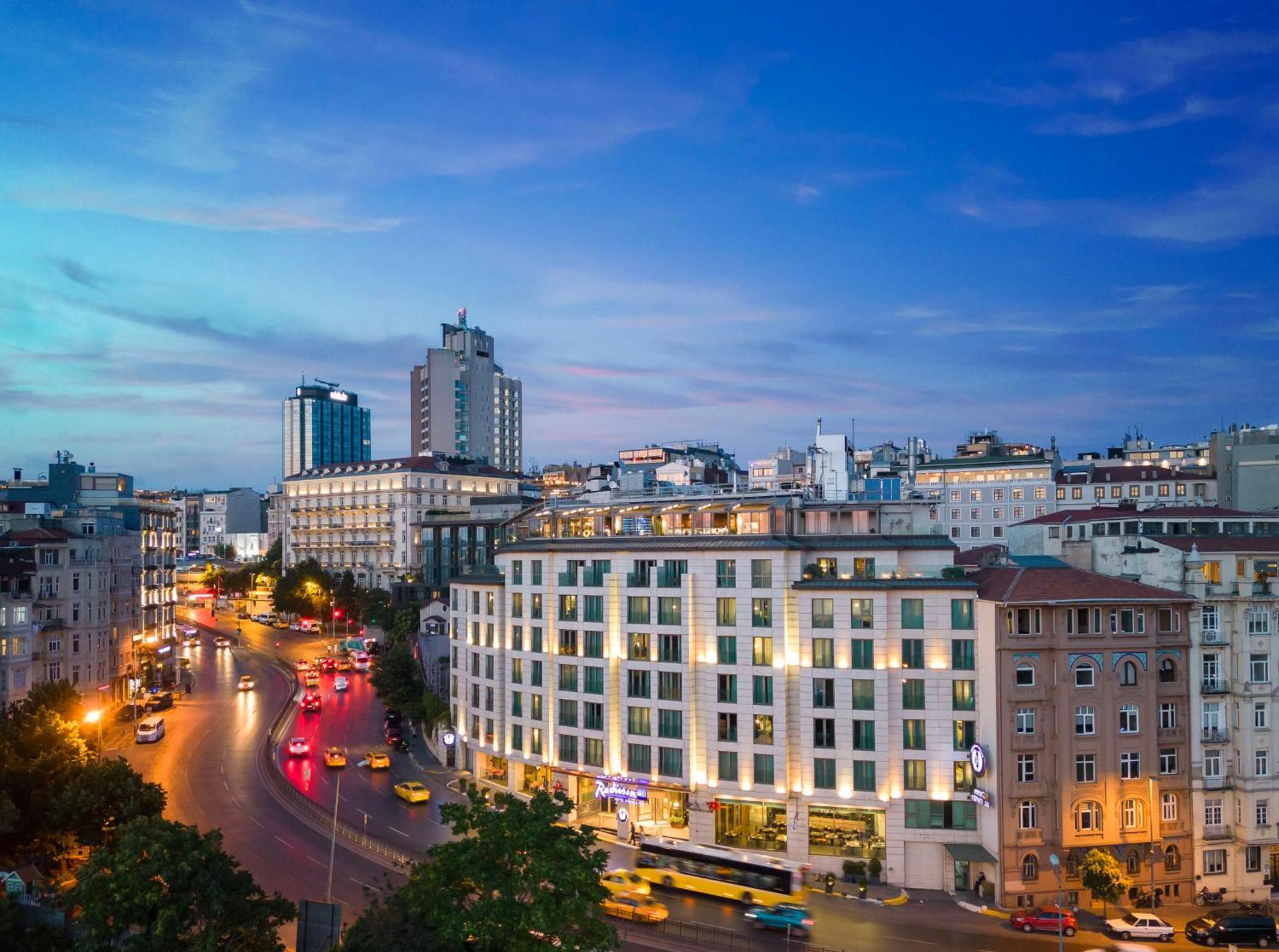 Radisson Blu Hotel Istanbul Pera Exteriér fotografie